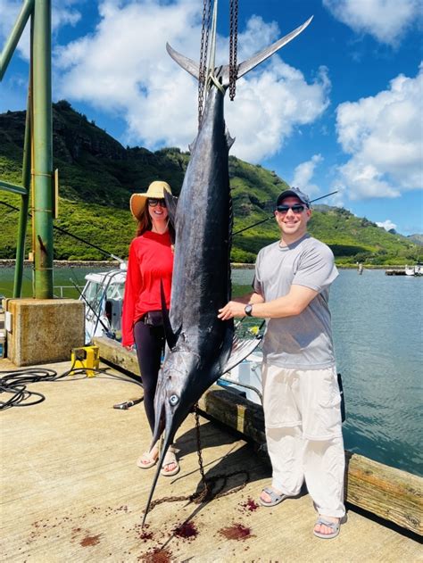 Blue Marlin! - Blue Water Fishing Charters Kauai Hawaii