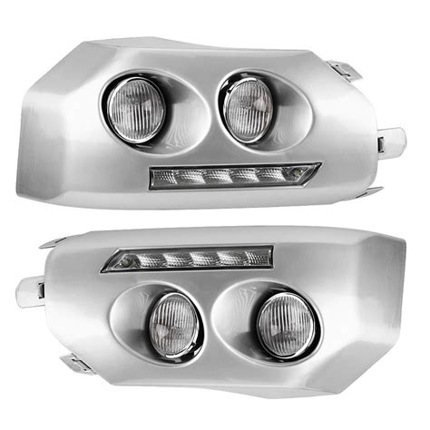 Spptty Pair Car Daytime Running Light Drl Led Daylight Fog Lamp For