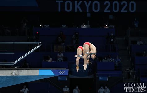 China Wins Silver In Mens 10m Synchronised Platform Diving Global Times