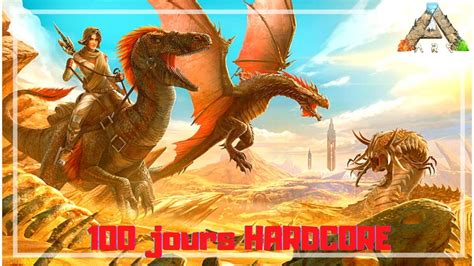 Survivre Jours Sur Ark Scorched Earth En Hardcore Youtube