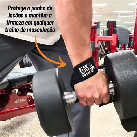 Strap Musculação Treino Exercício Academia e Cross Bulldozer