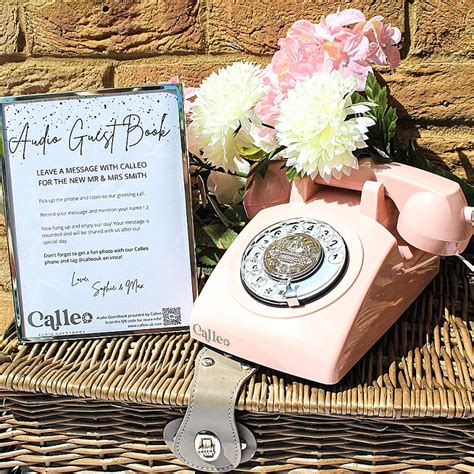 Boho Loves: CALLEO Audio Guest Book - Ring, Record and Remember - Boho Wedding Blog