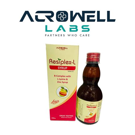 Resiplex L B Complex L Lysine Zinc Acrowell Labs