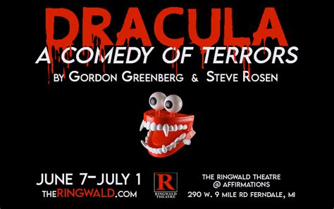 Dracula: A Comedy of Terrors Tickets | The Ringwald Theatre