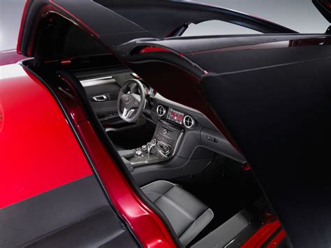 The Interior Of The Mercedes Benz Sls Amg