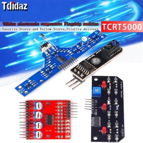 Infrared Reflective Sensor Tcrt Way Tracing Tracking