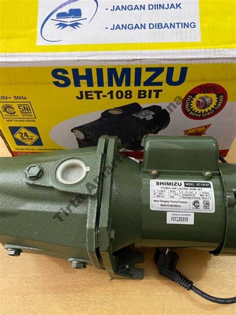 Promo Pompa Air Semi Jet Pump Shimizu Jet 108 Bit Diskon 10 Di Seller