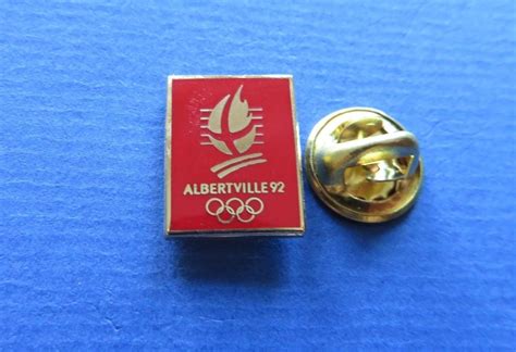 Pin OLYMPIADE OLYMPIC GAMES ALBERTVILLE Kaufen Auf Ricardo