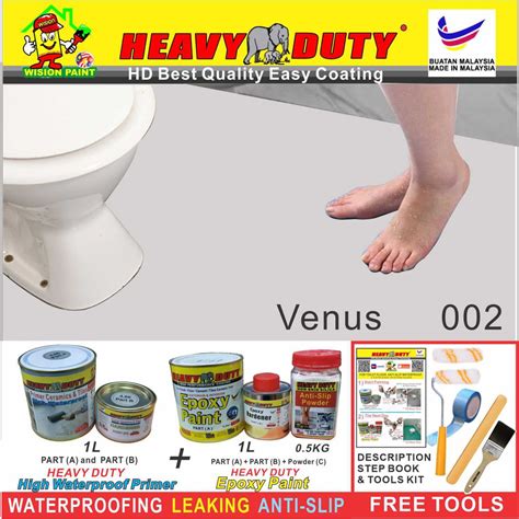 Venus Full Set Heavy Duty Epoxy Coating Free Tool L Primer