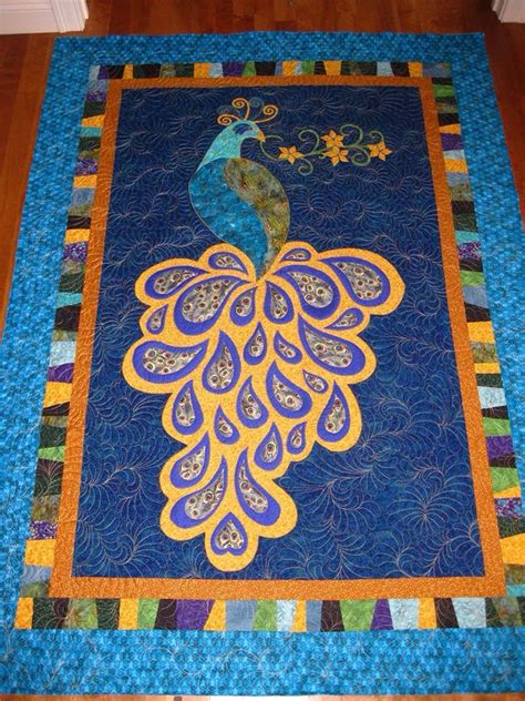 Peacock Quilt Peacock Quilt Quilts Quilt Sewing