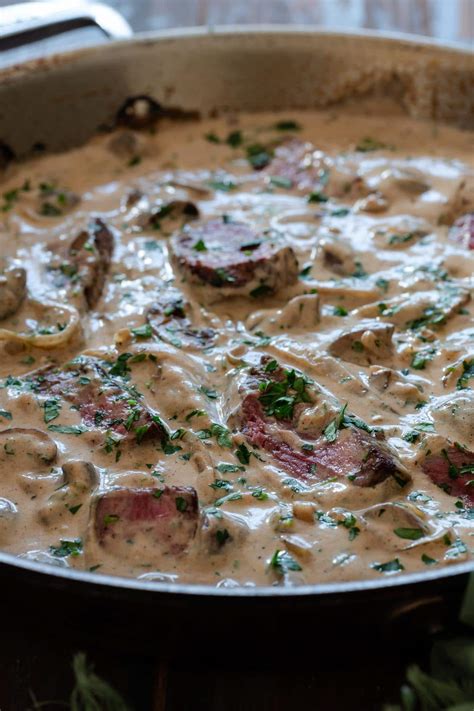 Classic Beef Stroganoff Olivia S Cuisine