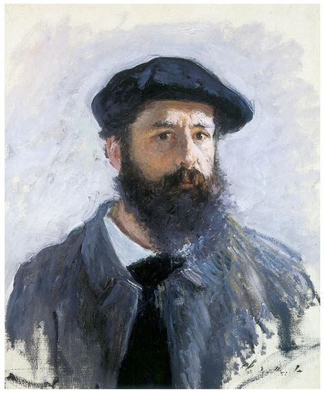 Self-Portrait Painting by Claude Monet - Pixels