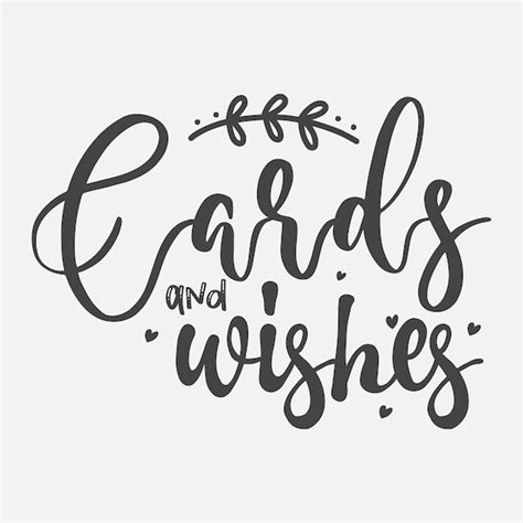 Premium Vector | Cards and wishes