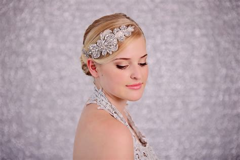 Bridal Silver Rhinestone Headpiece