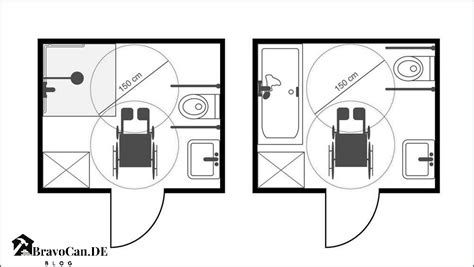 Barrierefreies WC Maße So planen Sie ein behindertengerechtes