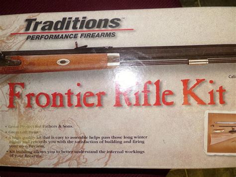 Traditions Frontier Rifle Kit 50 Caliber For Sale At 12799238