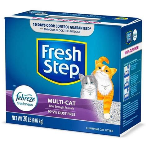 Fresh Step Arena Para Gato Aglomerante Con Febreze Lbs