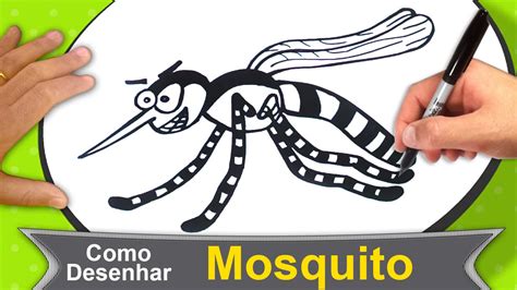 Desenho Do Mosquito Da Dengue Facil - REVOEDUCA