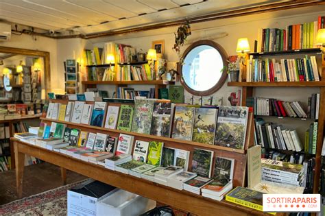 L eau et les rêves la péniche librairie botanique sur le Canal de l