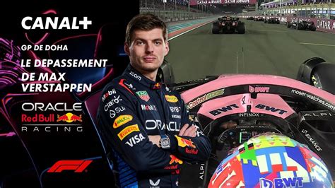 Le D Passement De Max Verstappen Qatar Grand Prix Race En