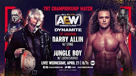 TNT Title Match Added To Next Week S AEW Dynamite