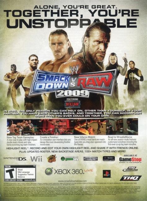 WWE SmackDown Vs RAW 2009 2008