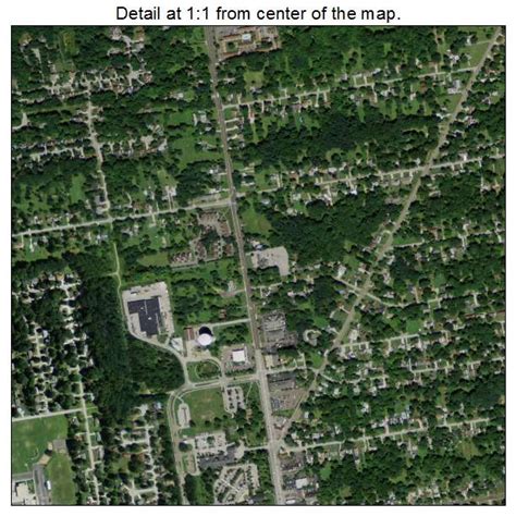 Aerial Photography Map Of Stow Oh Ohio