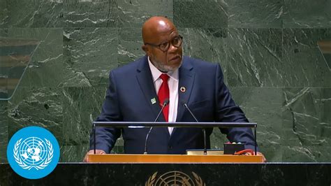 Dennis Francis Takes Oath Of Office As 78th UN General Assembly