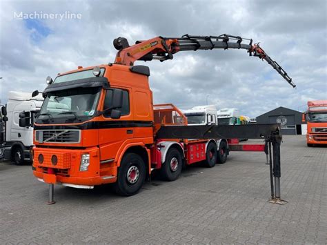 Volvo Fm X Euro Palfinger Pk Pj Fly Jib Mobile Crane