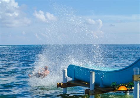 Caribbean Villas Adds Water Slide Fun To La Isla Bonita The San Pedro Sun