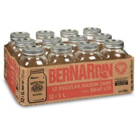 Bernardin Canning Jars