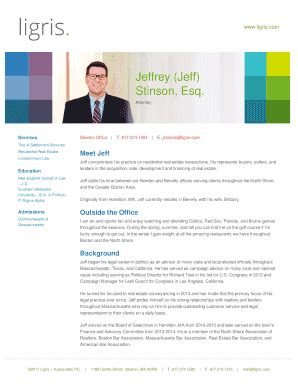 Fillable Online Jeffrey Jeff Fax Email Print PdfFiller