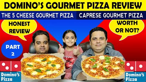 Dominos Gourmet Pizza Review Part 2 Dominos The 5 Cheese Gourmet