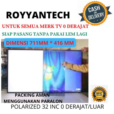 Jual POLARIZED TV LED 32inch 0 Drajat POLARIZER 32 IN LUAR POLARIS LED