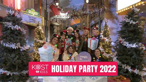 KOST Holiday Party 2022 Recap YouTube