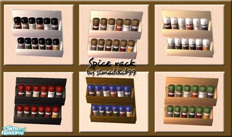 The Sims Resource Spice Rack Set