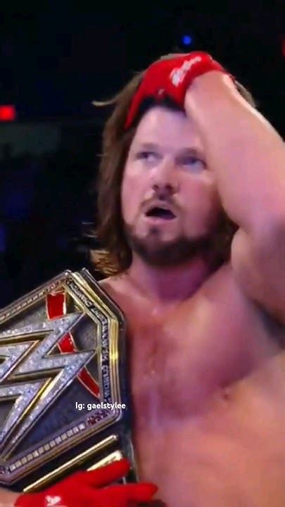 El Luchador Que Casi Gana El Campeonato De Wwe Por Accidente Shorts Wwe2k24 Wwe Ajstyles