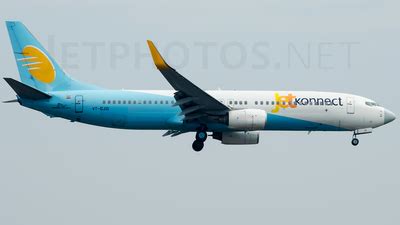 VT SJG Boeing 737 8Q8 Jet Konnect Girish B JetPhotos