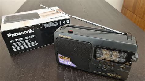 Unboxing Panasonic Rf Gx Portable Fm Lw Mw Sw Radio Receiver