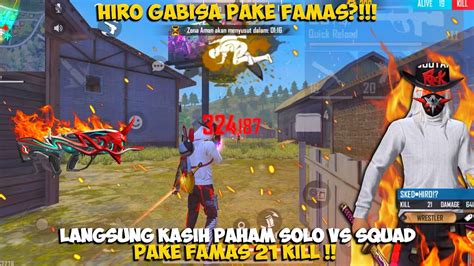 Kill Solo Vs Squad Pake Senjata Yg Paling Gua Benci Masih Bisa