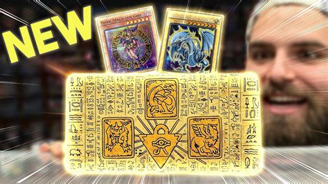 OPENING KONAMI S NEW Yu Gi Oh TIN OF PHARAOH S GODS BOX SLIFER