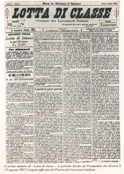 Riviste Socialiste Socialismo Italiano 1892 SocialismoItaliano1892