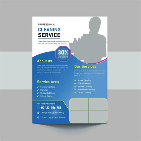 Professional Disinfecting Services Flyer Cleaning Service Flyer Poster