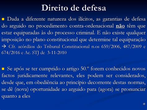 O Ilícito Contra Ordenacional ppt carregar