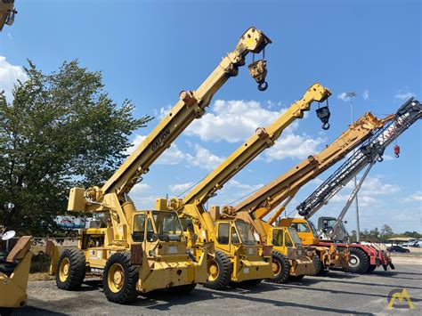 Galion Fa Ton Down Cab Rough Terrain Crane For Sale Hoists