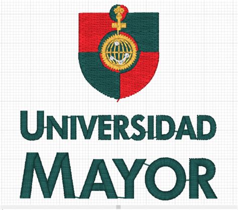 Matriz logo Universidad Mayor | Matrices y Bordados