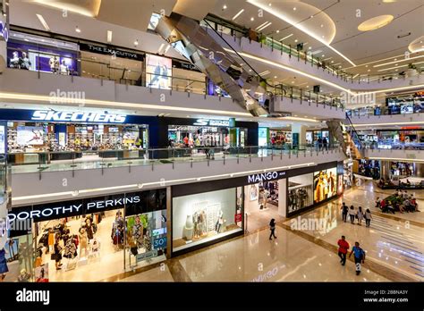 Shops Inside The Central Park Mall Jakarta Indonesia Stock Photo Alamy