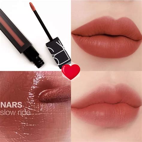 Son kem Nars Powermatte Lip Pigment Slow Ride 2760 Màu cam đất thiên nâu