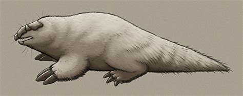 Spectember Spectober Mole Dino Nix Illustration