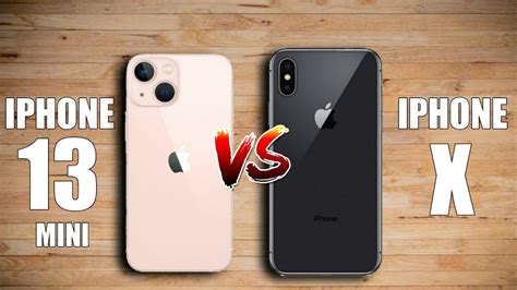 Iphone Mini Vs Iphone X Youtube